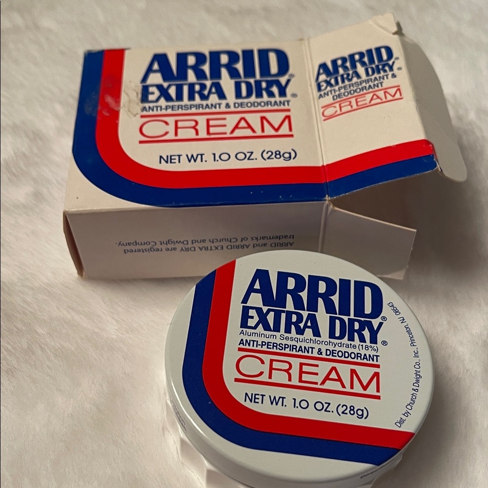 Vintage Arrid Extra Dry Cream Anti-Perspirant and Deodorant